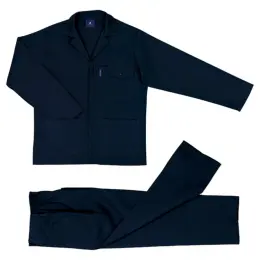 Barron Budget Poly Cotton Conti Suit Dark Navy